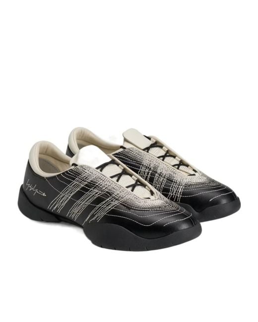 Y-3 Black Regu Trainers for men