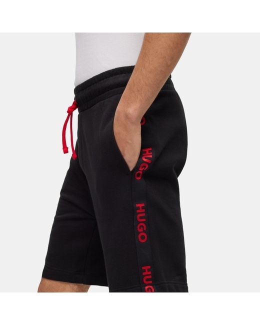 Boss Black Loose Solid Color Shorts for men