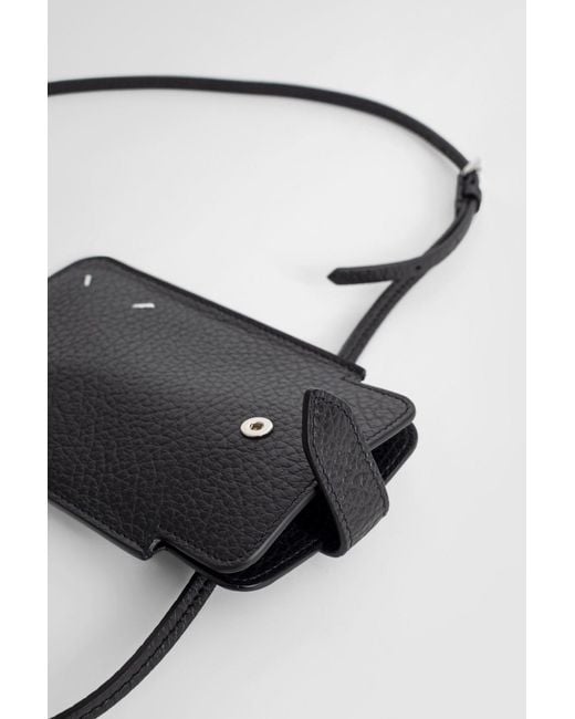 Maison Margiela White Four-Stitch Iphone Case for men