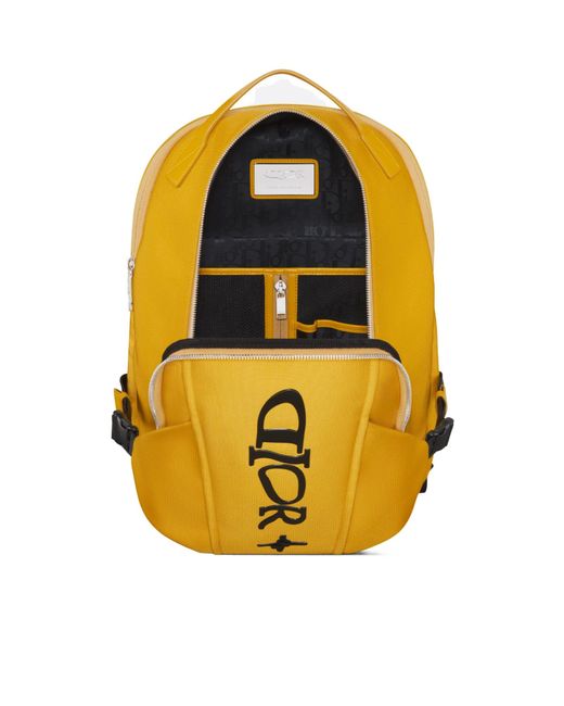 Dior Yellow Backpack Bags for men