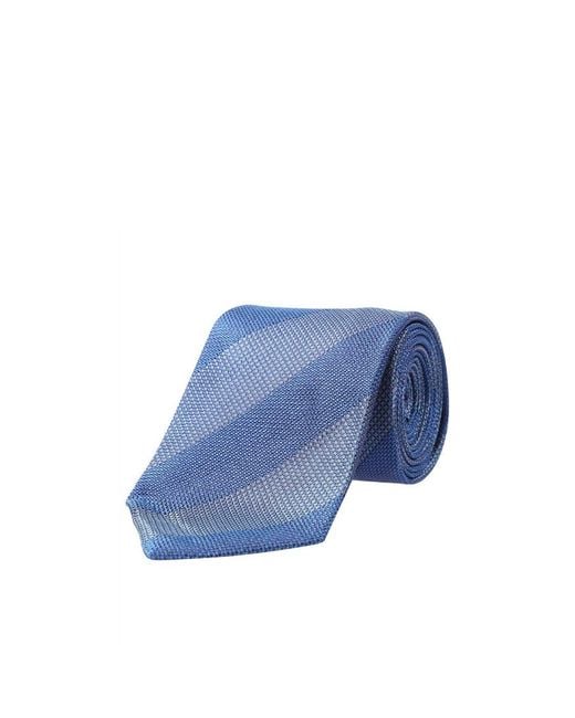 Tom Ford Blue Striped Tie for men