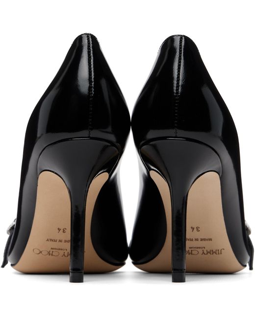 Jimmy Choo Black Keari 85 High Heels