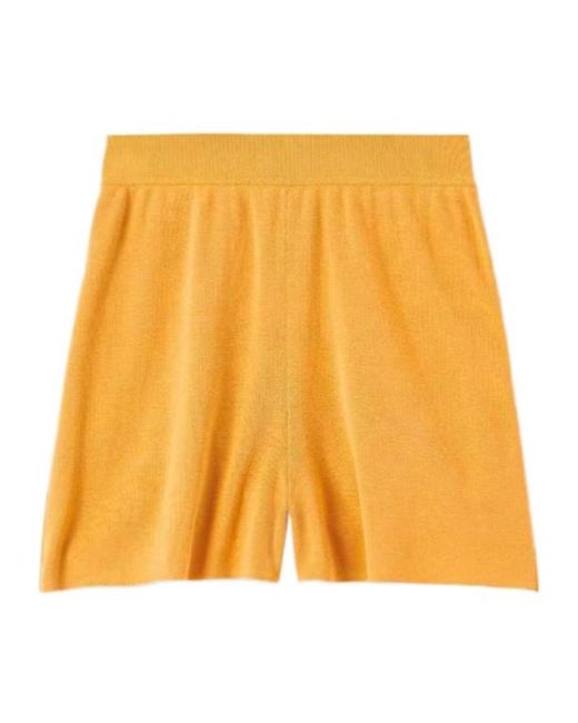 Loro Piana Yellow Colva Shorts