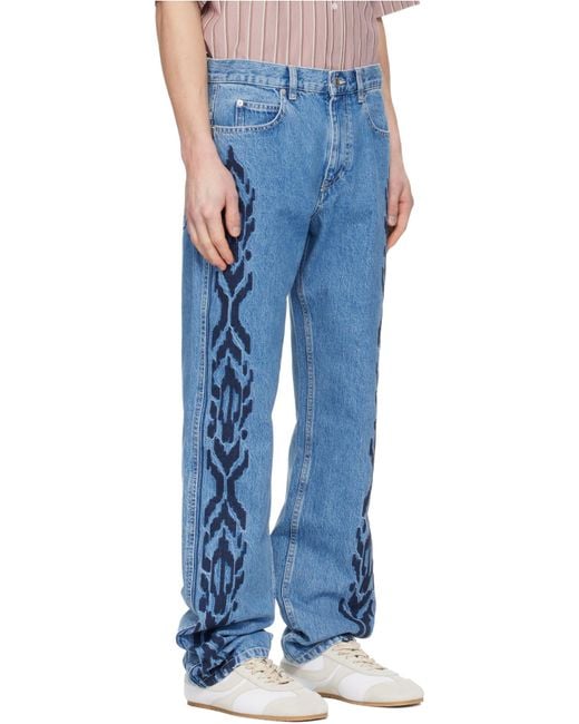 Isabel Marant Blue Lewys Jeans for men