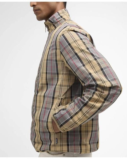Barbour Green Reversible Korbel Showerproof Jacket for men
