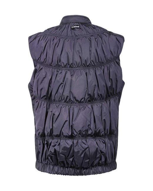 Chloé Blue Sleeveless Vest
