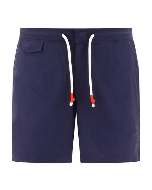 Orlebar Brown Blue Drawstring Swim Shorts for men