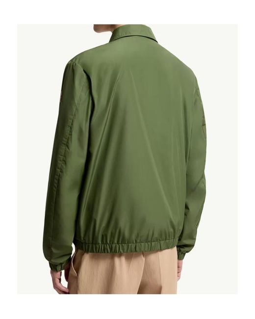 Moncler Green Socot Shirt Jacket for men