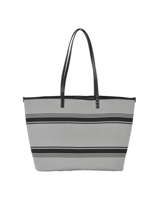 Crisathena White Large Double Handle Shoulder Bag