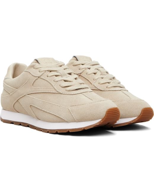 Anine Bing Natural Spliced Sneakers