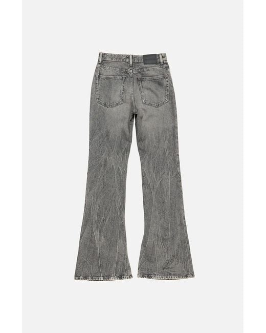 Acne Gray Fitted Jeans
