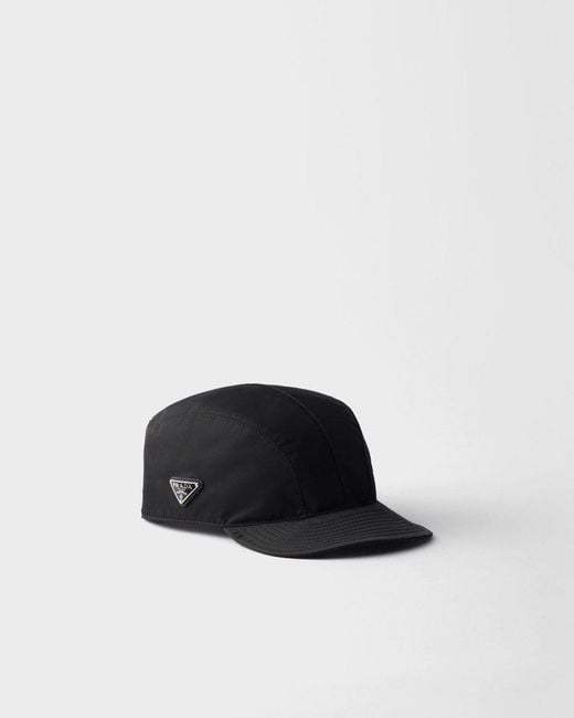 Prada Black Re-Nylon Baseball Cap