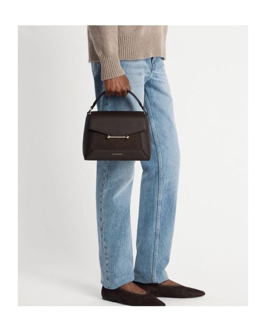 Strathberry Black Mosaic Bag