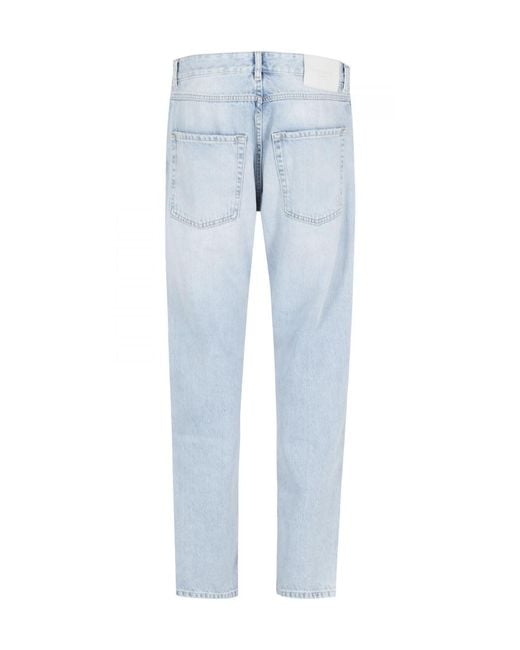 ICON DENIM Blue Five-Pocket Jeans for men