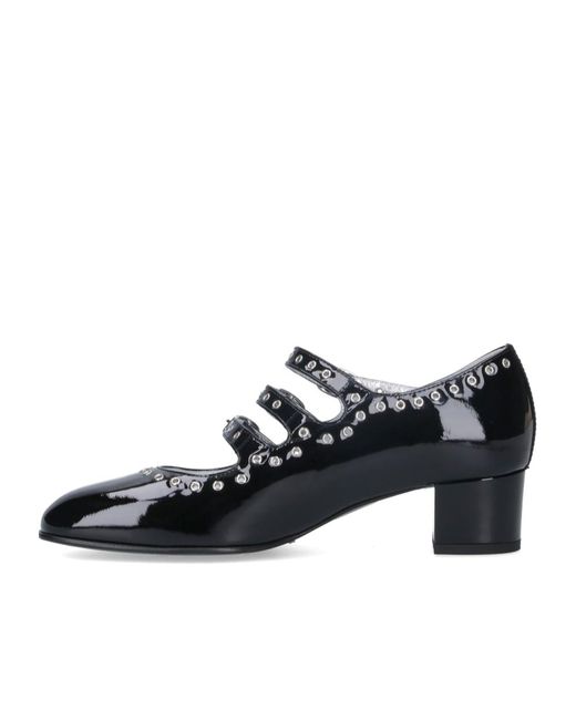CAREL PARIS Black Camden Mary Janes Pumps