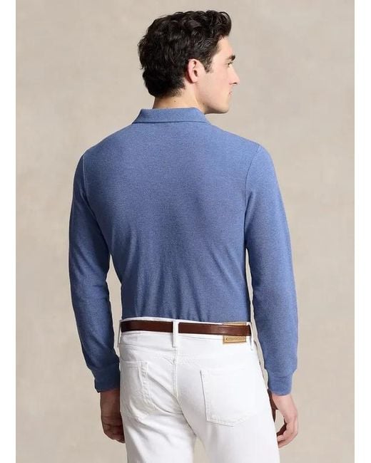 Ralph Lauren Blue Polo Pony Polo Shirt for men