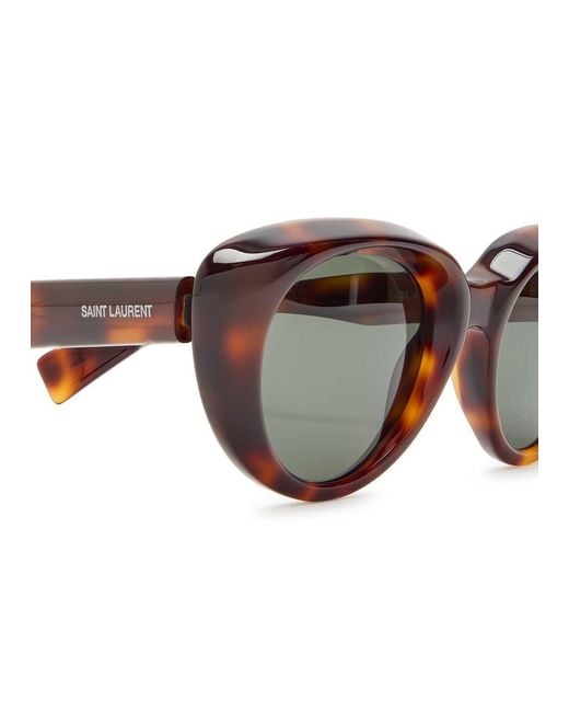 Saint Laurent Multicolor Cat-Eye Sunglasses