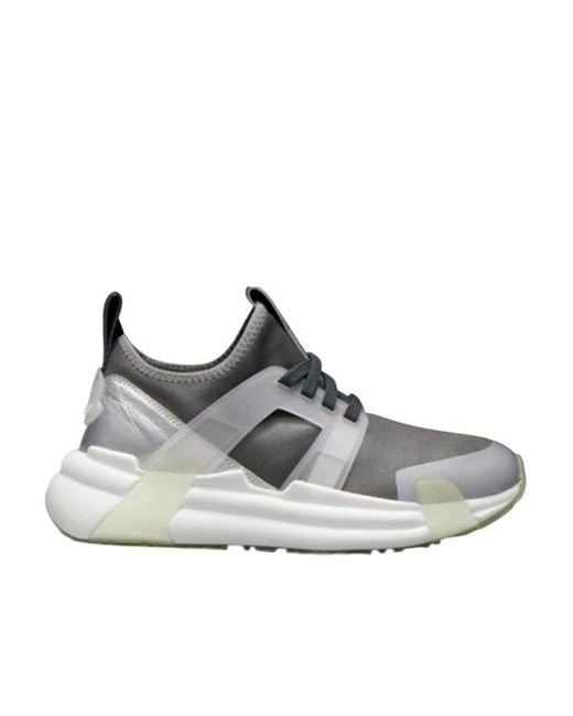 Moncler Gray Lunarove Trainers