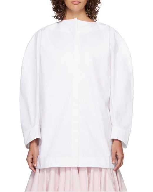 Jacquemus White The Pittore Long-Sleeve Shirt