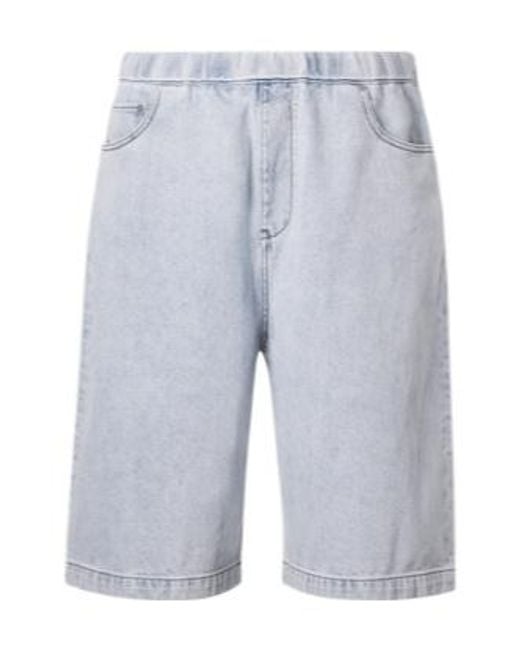 Entire studios Blue Spar Denim Bermuda Shorts for men