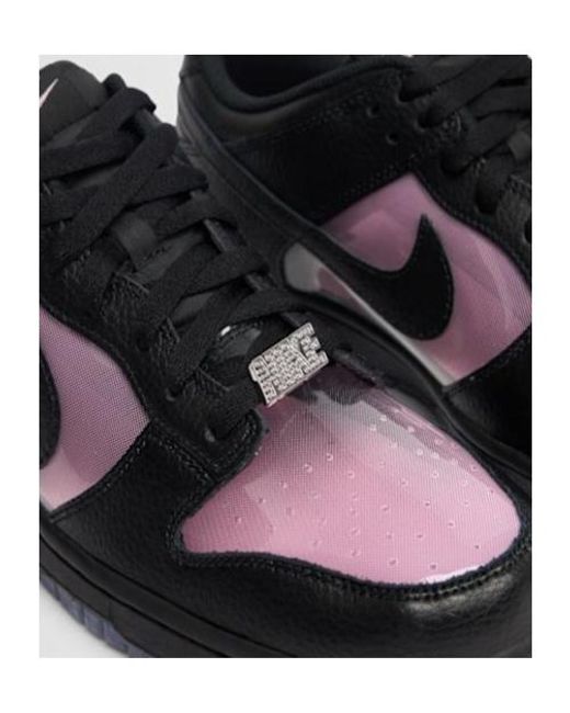Nike Black Dunk Low Retro Premium Sneakers for men