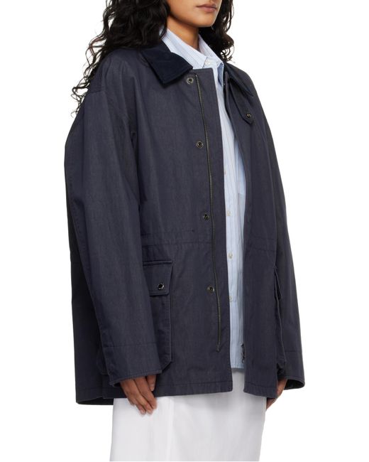 DUNST Blue Long Sleeve Jacket