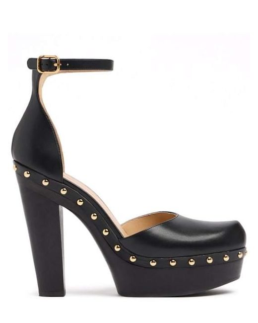 Chloé Black Lola Shiny Leather Pumps