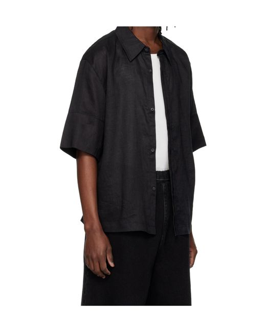 Entire studios Black Relaxed Fit Shirt for men