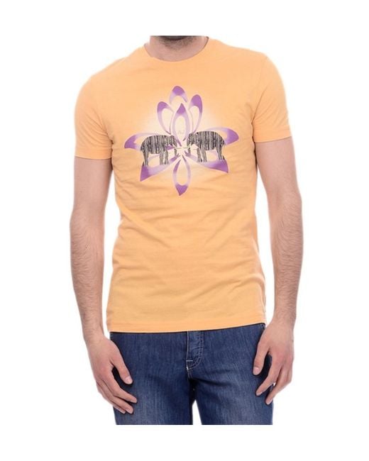 Armani Jeans Blue Logo Details T-Shirt for men