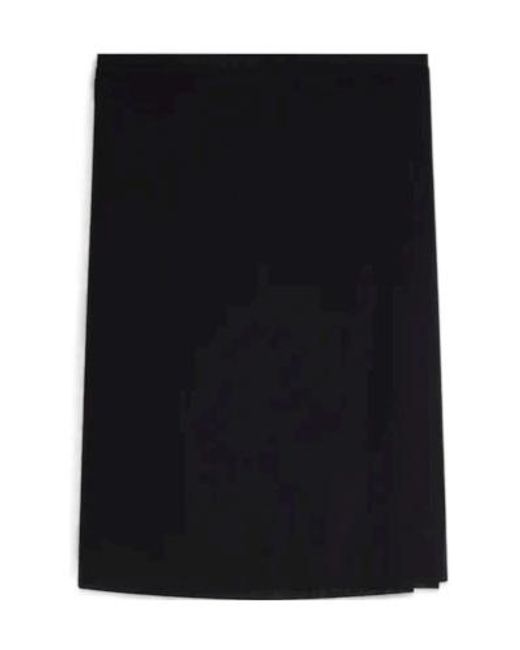 Phoebe Philo Black Pleated Skirt