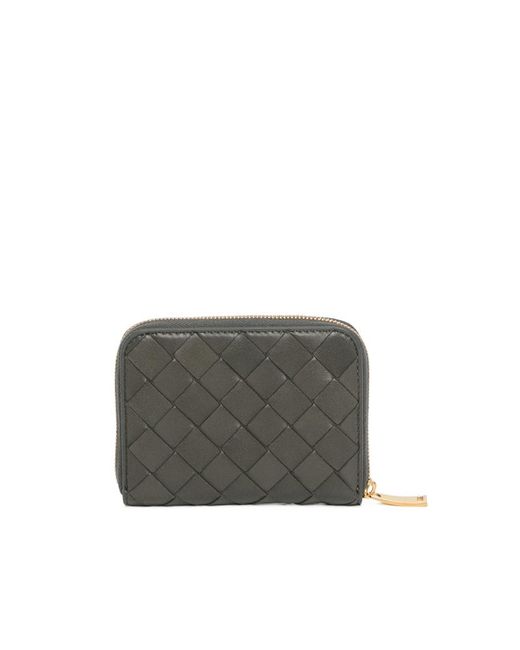 Bottega Veneta Black Logo Wallet