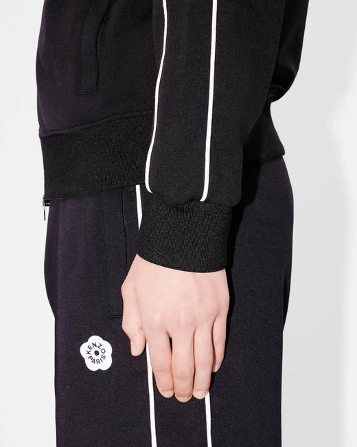KENZO Blue Boke Flower Zipped Sweatshirt for men