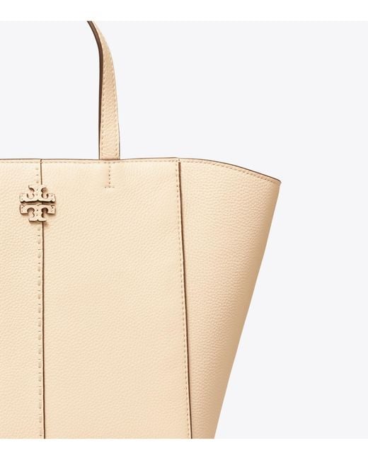 Tory Burch Natural Double T Tote Bag