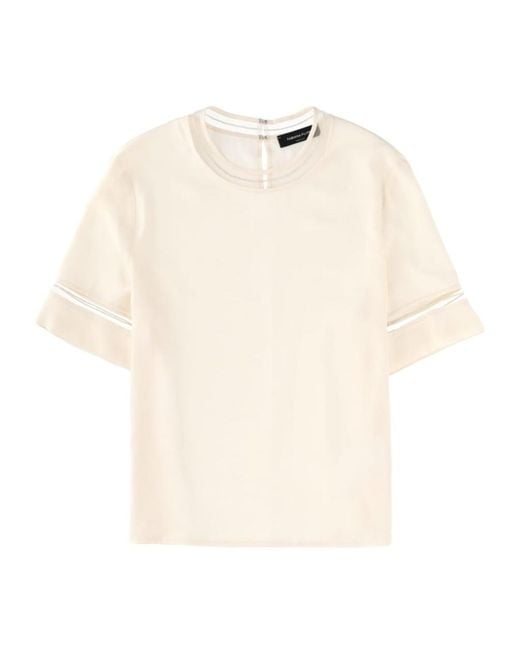 Fabiana Filippi White Short-Sleeved T-Shirt