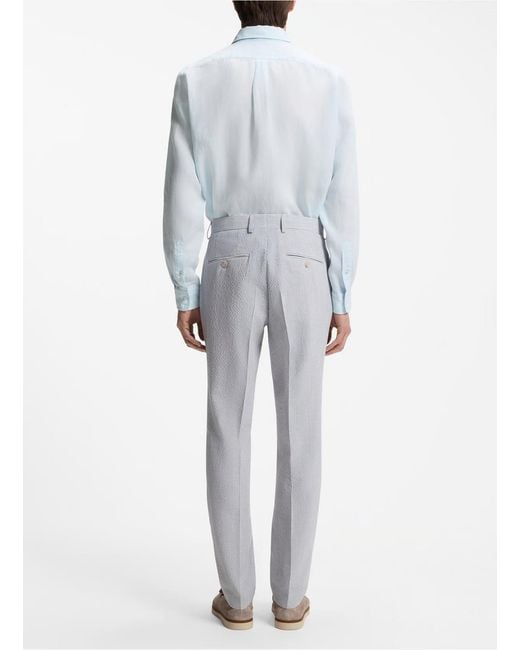 Boss White Long-Sleeves Shirt for men