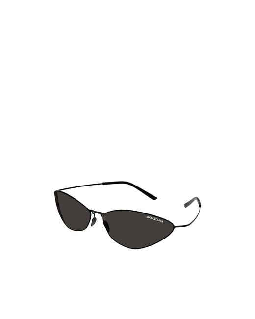 Balenciaga White Eyewear Cat-Eye Frame Sunglasses for men