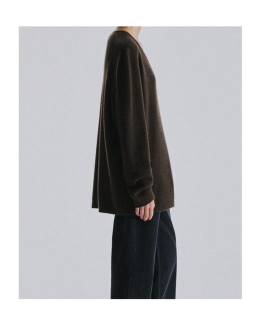 The Row Brown Purin Sweater
