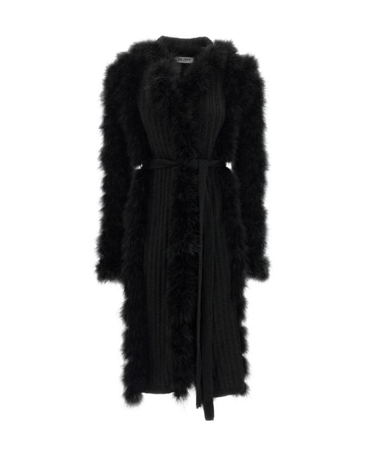 The Attico Black Long-Sleeved Coat