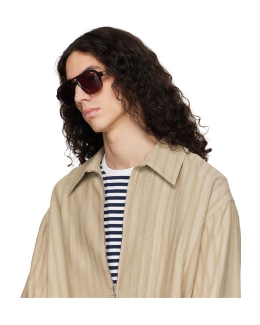 A.P.C. Multicolor Les Navigator Full-Rim Sunglasses for men