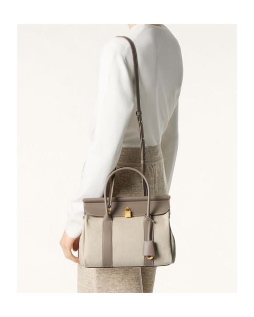 Loro Piana Natural Loom Bag L25