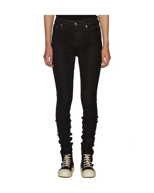 Rick Owens Black Skinny Jeans