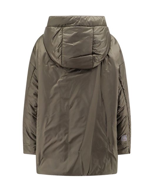 Max Mara Gray The Cube Buttoned Long-Sleeved Jacket