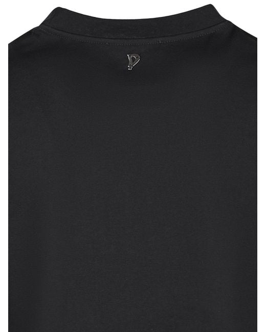 Dondup Black Logo Oversized T-Shirt