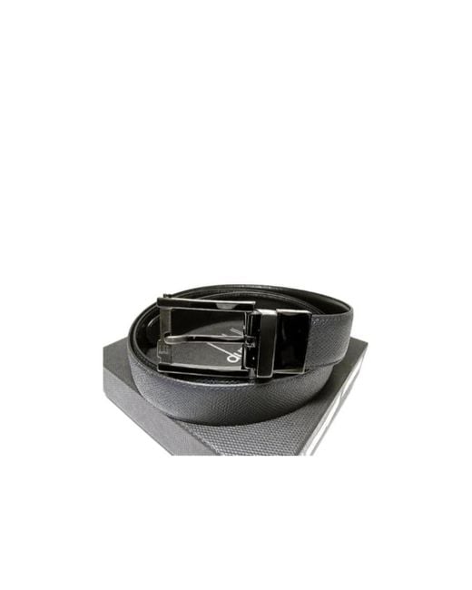 Dunhill Black Logo Belt for men