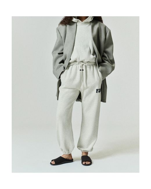 Fear Of God White Classic Fleece Sweatpant