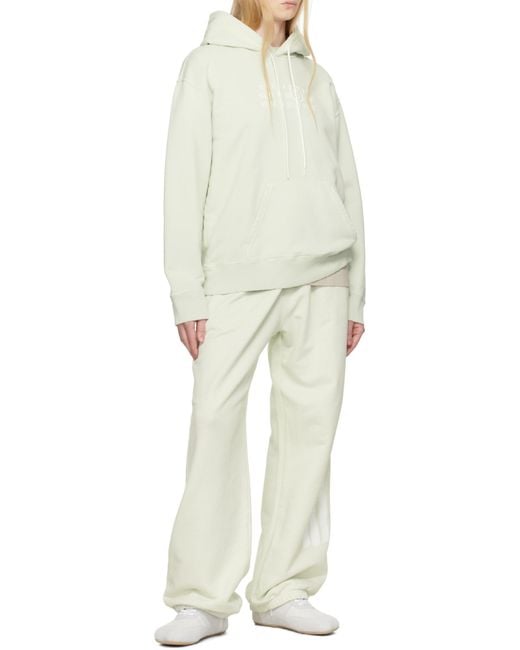 MM6 by Maison Margiela White Numbers-Motif Track Pants