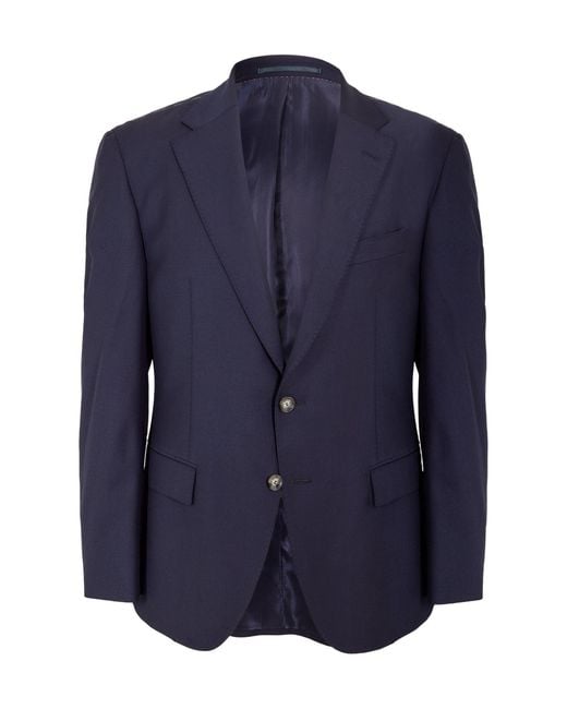 Boss Blue Suit Jacket for men