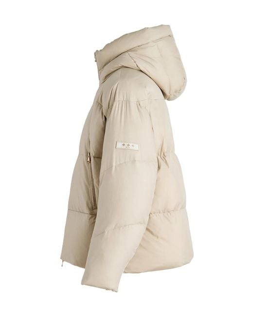Tatras Natural Long-Sleeve Hooded Down Jacket