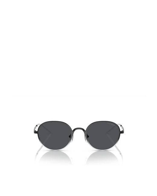 Emporio Armani White Full Frame Sunglasses