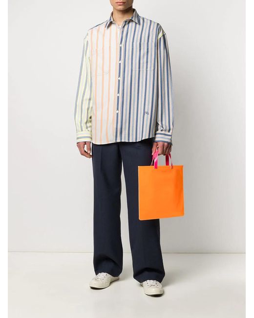 Comme des Garçons Orange Comme Des Garçons Wallet Logo Tote Bag for men